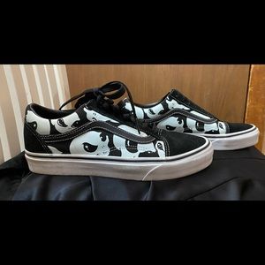 ghost alien vans (glow in the dark)